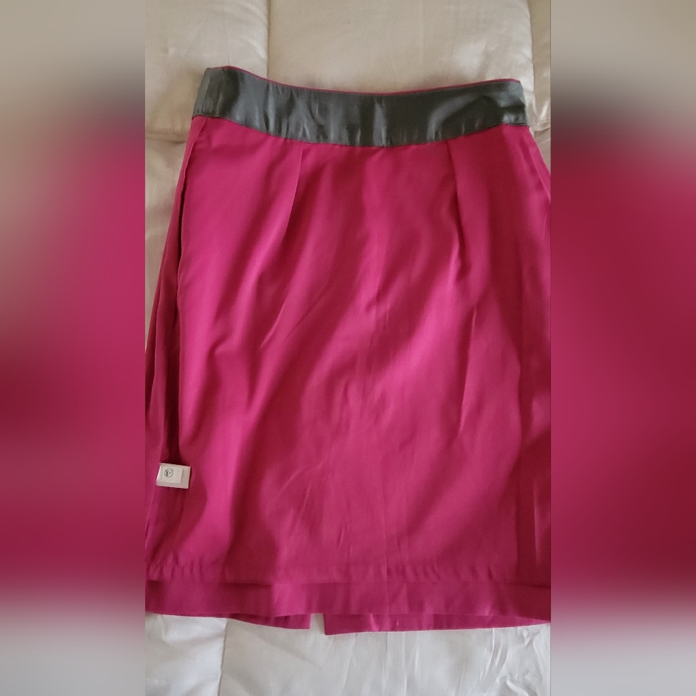 Banana Republic petite pink pencil skirt. Size 4 Nwt - Picture 5 of 10